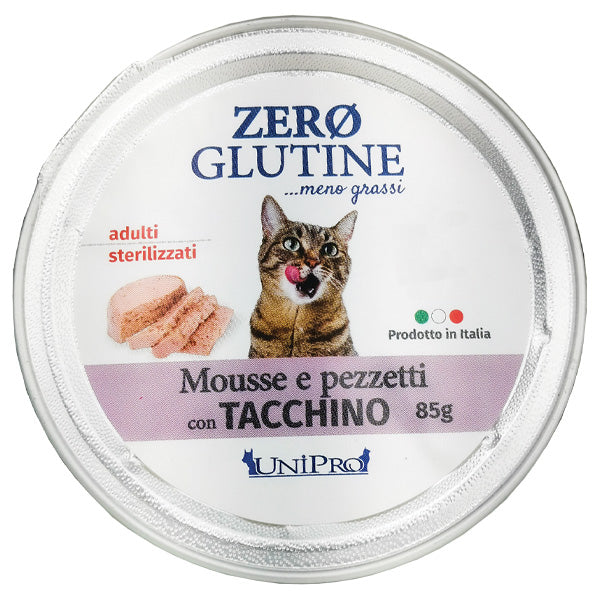 Unipro Zero Glutine con Tacchino 85gr Unipro Zero Glutine con Tacchino 85gr